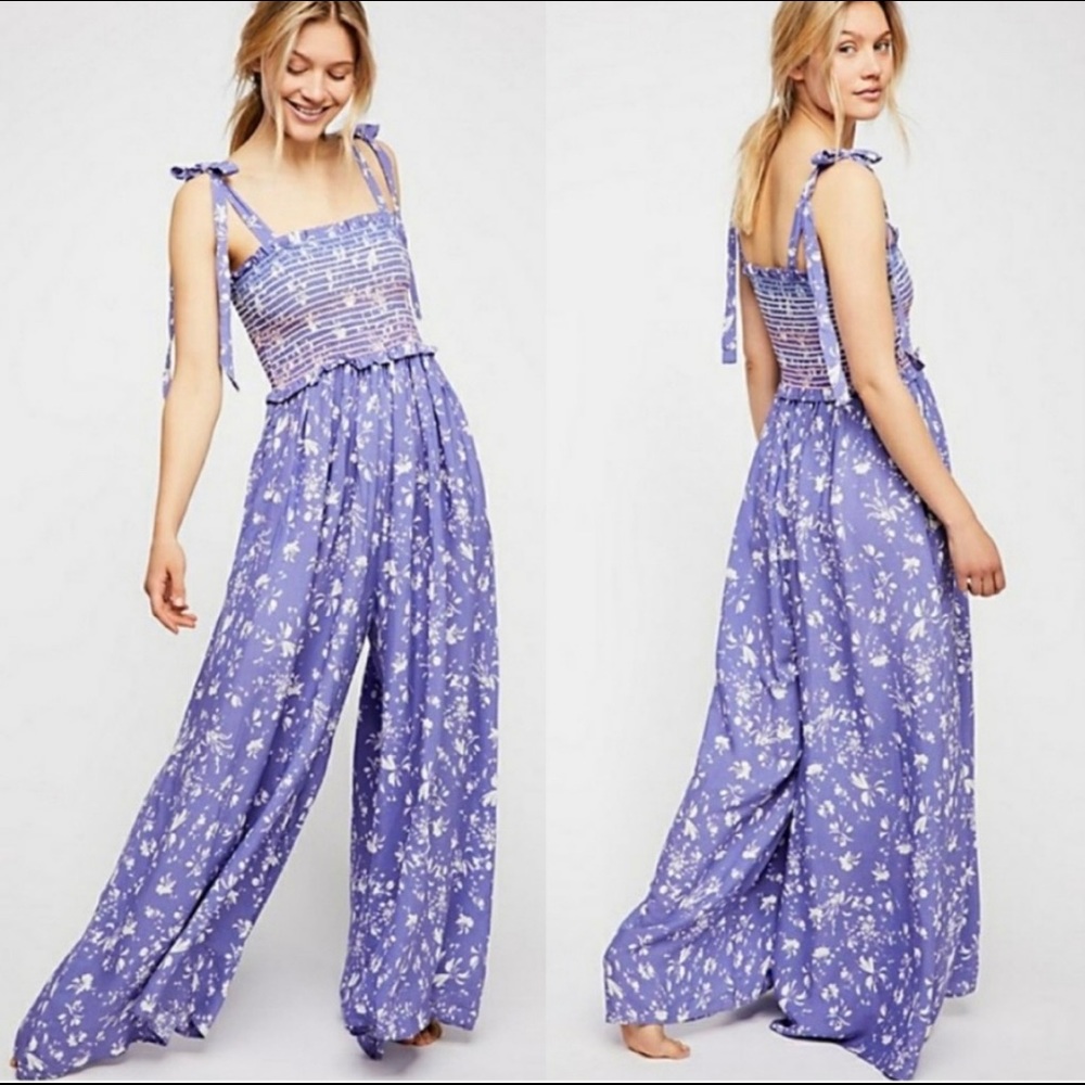 🌸Free People Color My World Jumpsuit
